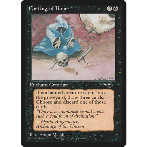 Casting of Bones (B) - ALL