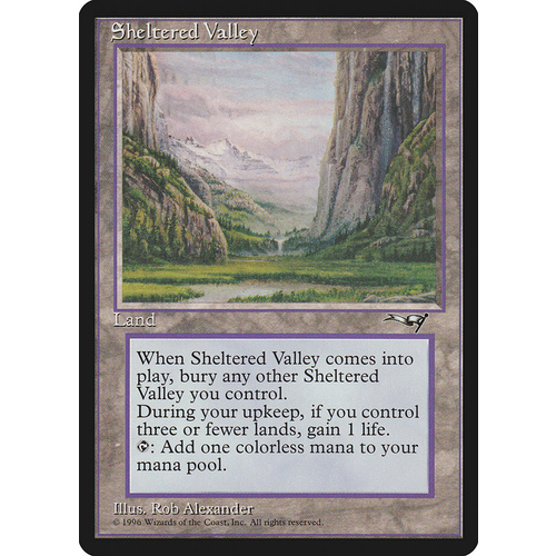 Sheltered Valley - ALL