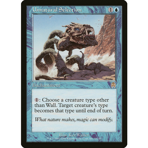 Unnatural Selection - APC