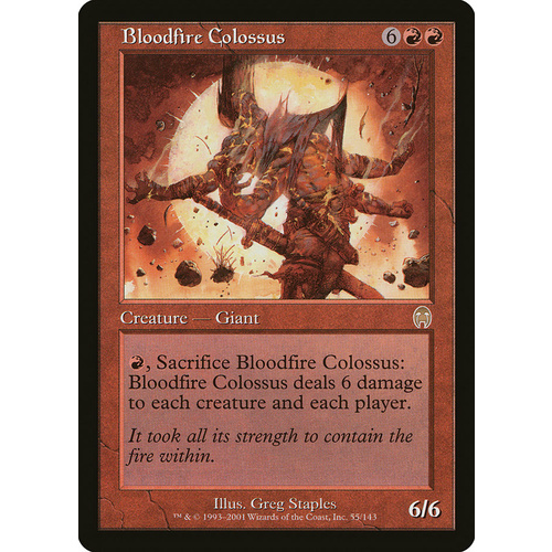 Bloodfire Colossus - APC