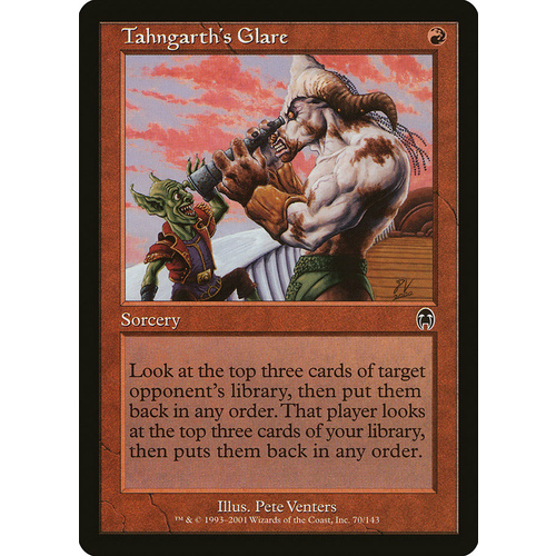 Tahngarth's Glare - APC