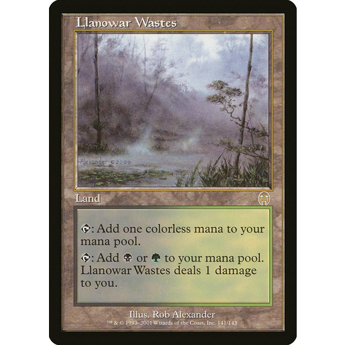 Llanowar Wastes - APC