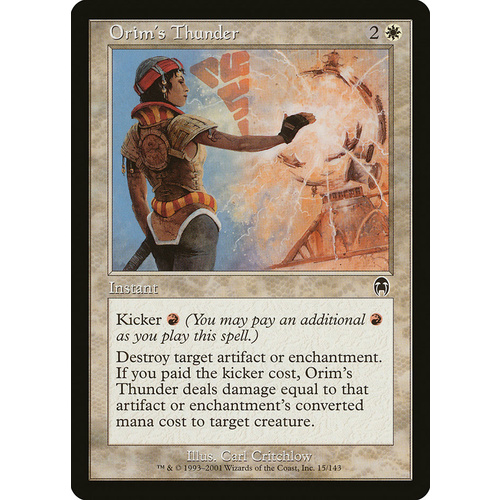 Orim's Thunder FOIL - APC