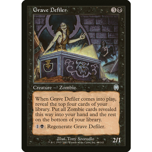Grave Defiler FOIL - APC