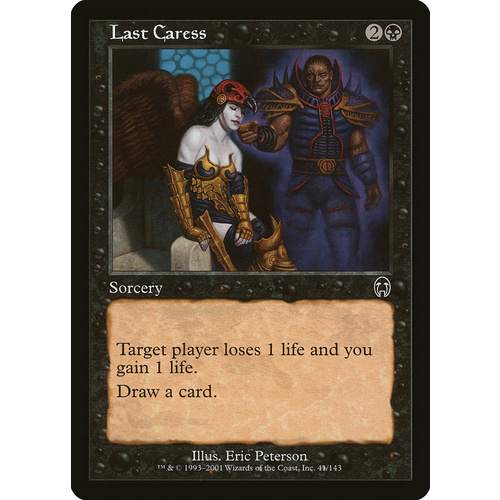 Last Caress FOIL - APC