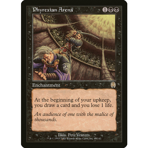 Phyrexian Arena FOIL - APC