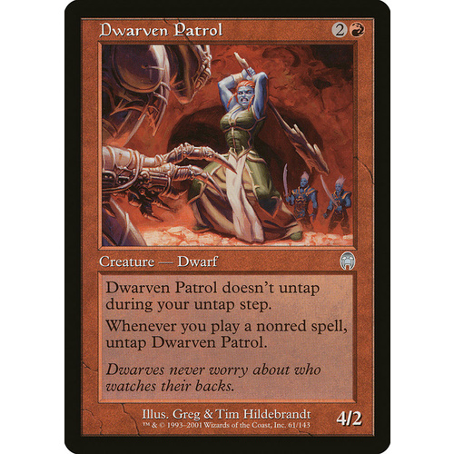 Dwarven Patrol FOIL - APC
