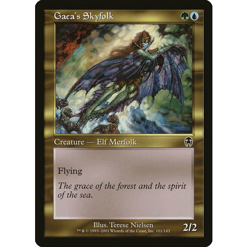 Gaea's Skyfolk FOIL - APC