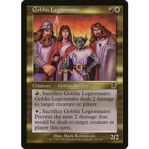 Goblin Legionnaire FOIL - APC
