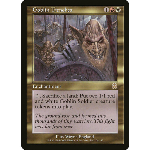 Goblin Trenches FOIL - APC