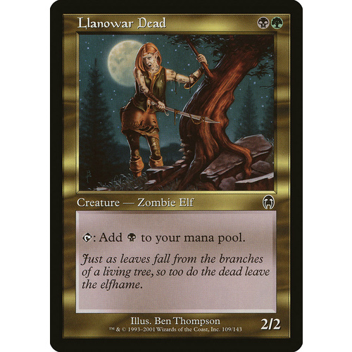 Llanowar Dead FOIL - APC