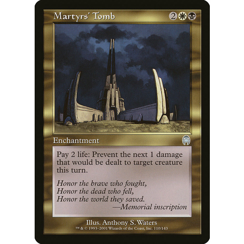 Martyrs' Tomb FOIL - APC