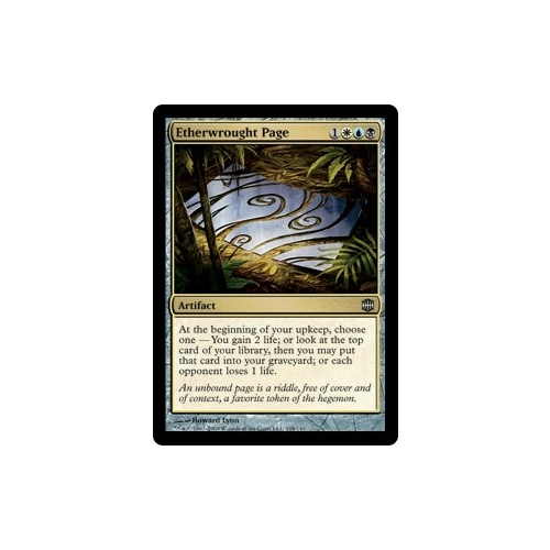 Etherwrought Page FOIL - ARB