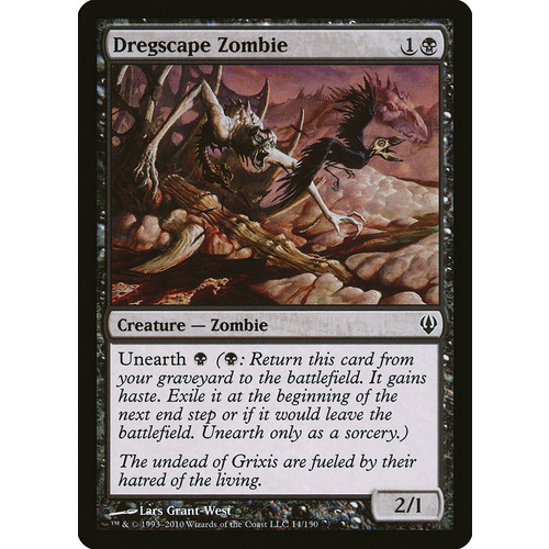 Dregscape Zombie - ARC