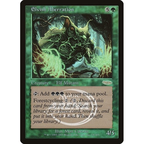 Elvish Aberration FOIL - ARENA