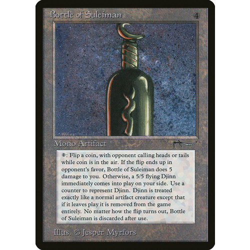 Bottle of Suleiman - ARN