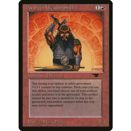 Dwarven Weaponsmith - ATQ