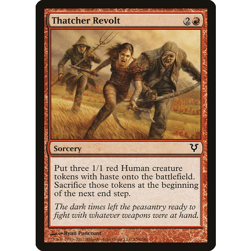 Thatcher Revolt - AVR