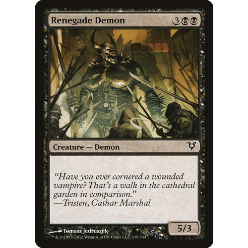 Renegade Demon - AVR
