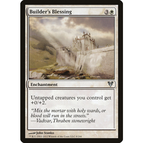 Builder's Blessing - AVR