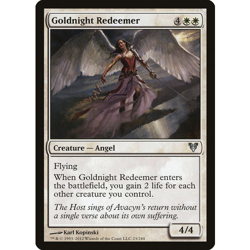 Goldnight Redeemer - AVR