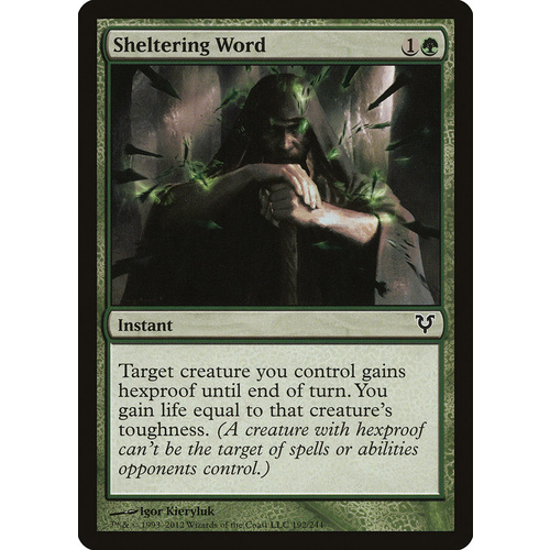 Sheltering Word - AVR