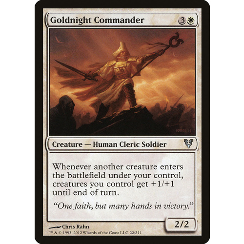 Goldnight Commander - AVR