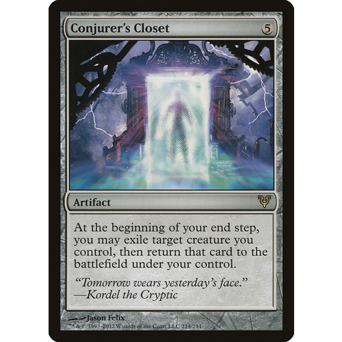 Conjurer's Closet - AVR
