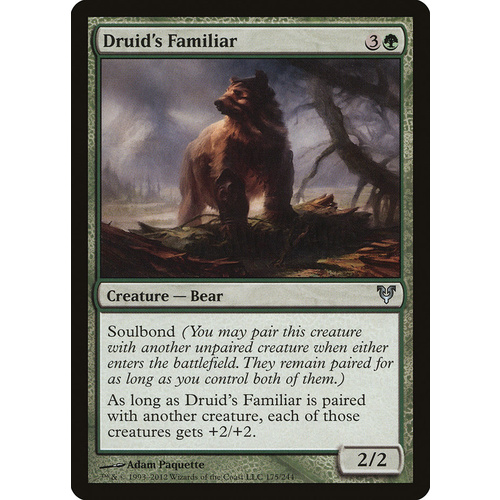 Druid's Familiar - AVR