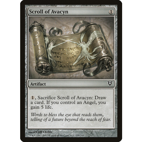 Scroll of Avacyn - AVR