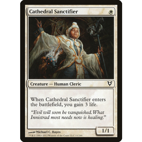 Cathedral Sanctifier - AVR