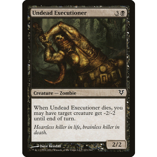 Undead Executioner - AVR
