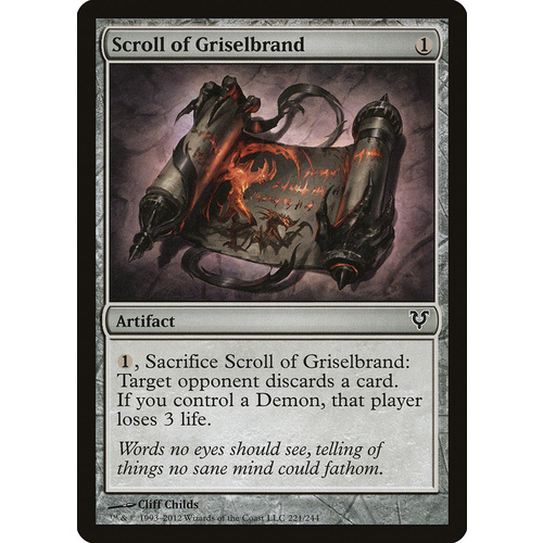 Scroll of Griselbrand - AVR