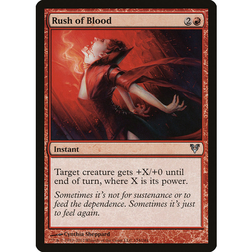 Rush of Blood - AVR