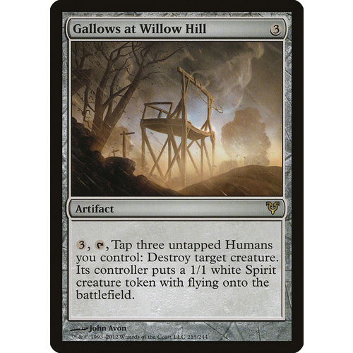 Gallows at Willow Hill - AVR