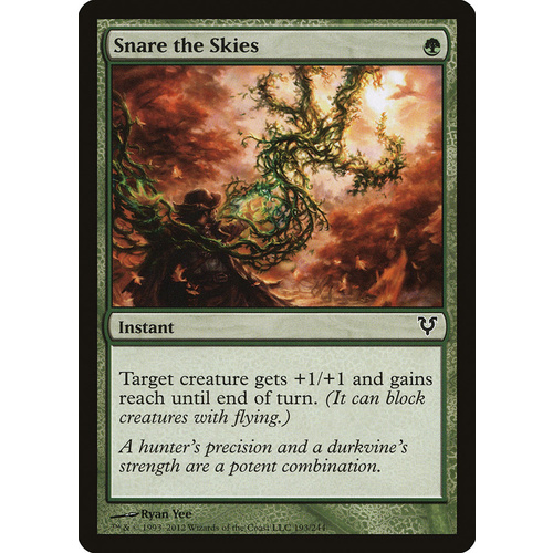 Snare the Skies - AVR