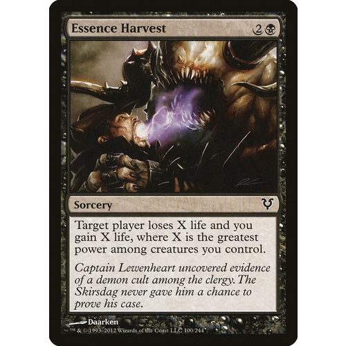 Essence Harvest - AVR