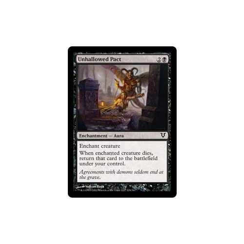 Unhallowed Pact FOIL - AVR