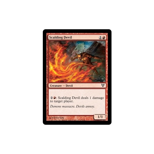Scalding Devil FOIL - AVR
