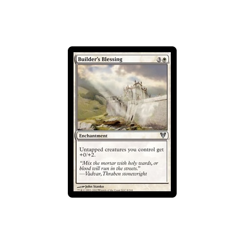 Builder's Blessing FOIL - AVR