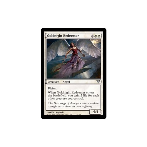 Goldnight Redeemer FOIL - AVR