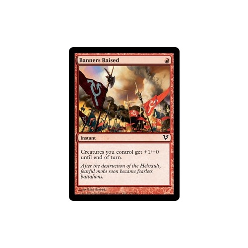 Banners Raised FOIL - AVR