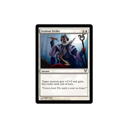 Zealous Strike FOIL - AVR