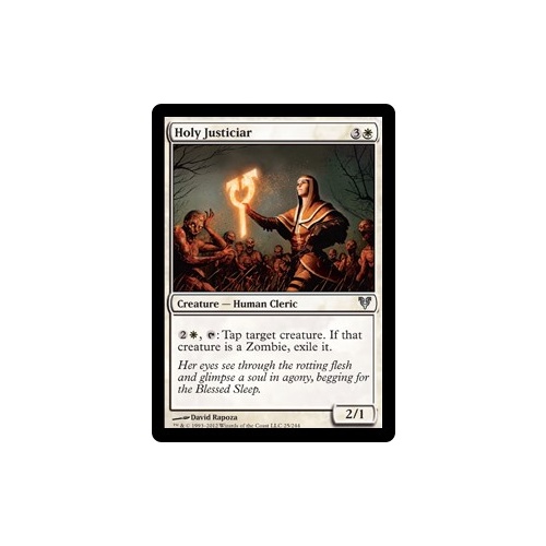 Holy Justiciar FOIL - AVR