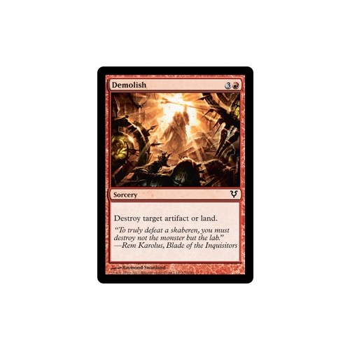 Demolish FOIL - AVR