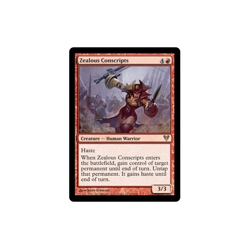 Zealous Conscripts FOIL - AVR