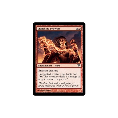 Lightning Prowess FOIL - AVR