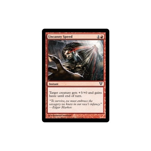 Uncanny Speed FOIL - AVR