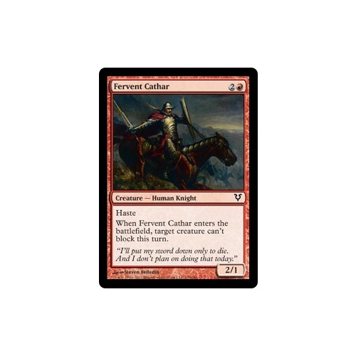 Fervent Cathar FOIL - AVR