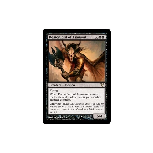 Demonlord of Ashmouth FOIL - AVR